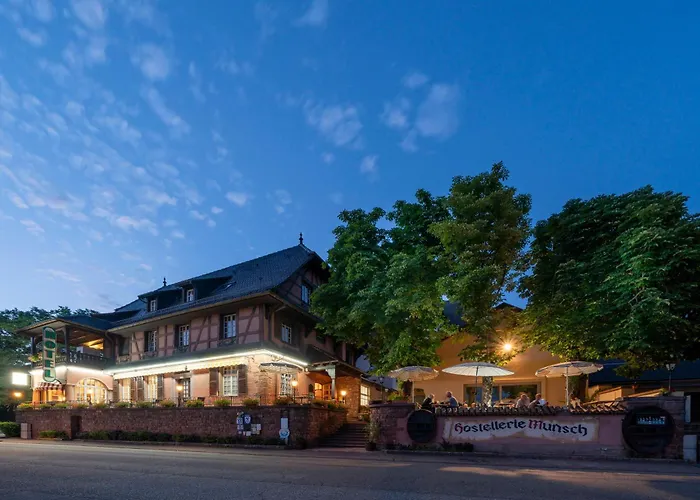 Hotel Munsch Restaurant & Wellness, Colmar Nord - Haut-Koenigsbourg Saint-Hippolyte 