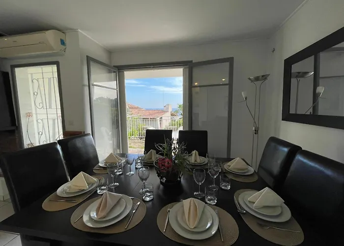 Villa Oasis Vue Mer Avec 4 Chambres Piscine Jardin Cannes